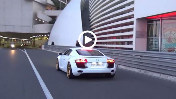 «Ντου» στο Μονακό από Audi R8